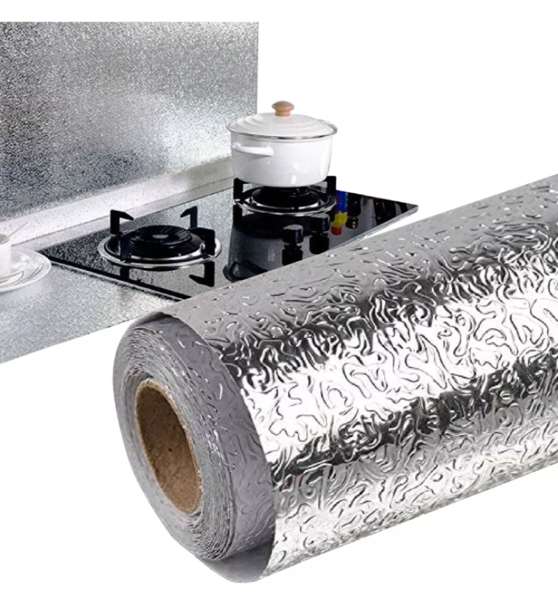 Comprar Aluminio Autoadhesivo Protector Cocina en Electroshopy